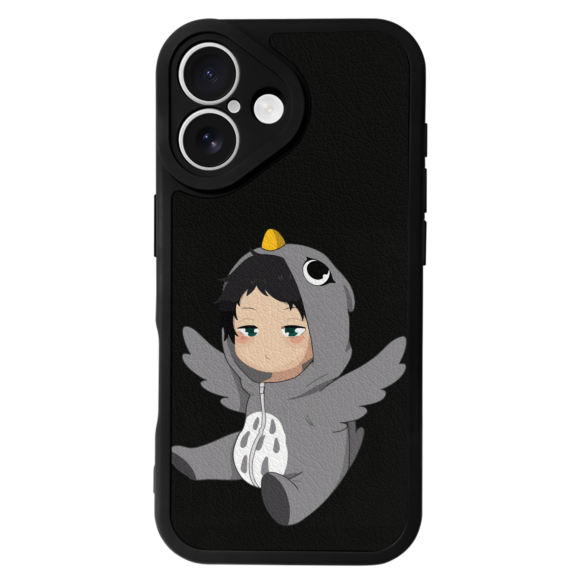 （画像用） ハイキュー!! Haikyu!! 【iPhone 16シリーズ対応】シリコンスマホケース（レザー調） 材質：シリコン